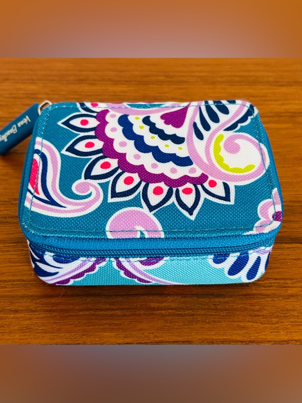 Vera Bradley All in One Pill Box in Waikiki Paisley